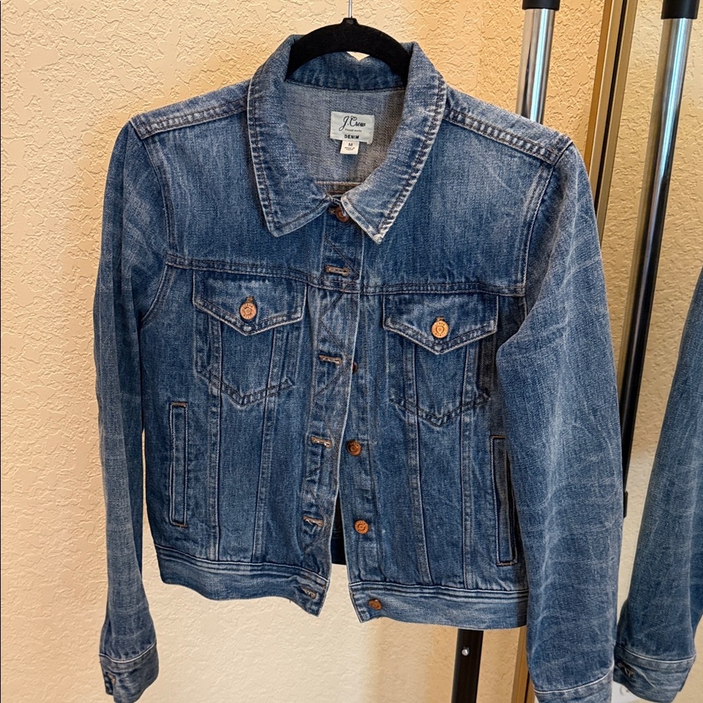 J Crew Denim Jacket size M